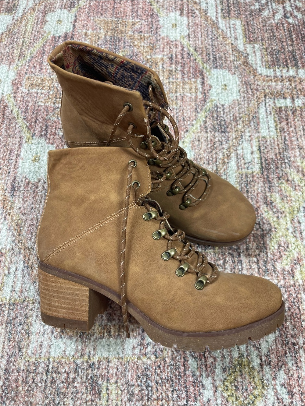 Korks by Kork-Ease Erica Lace Up Ankle Boots Size 10